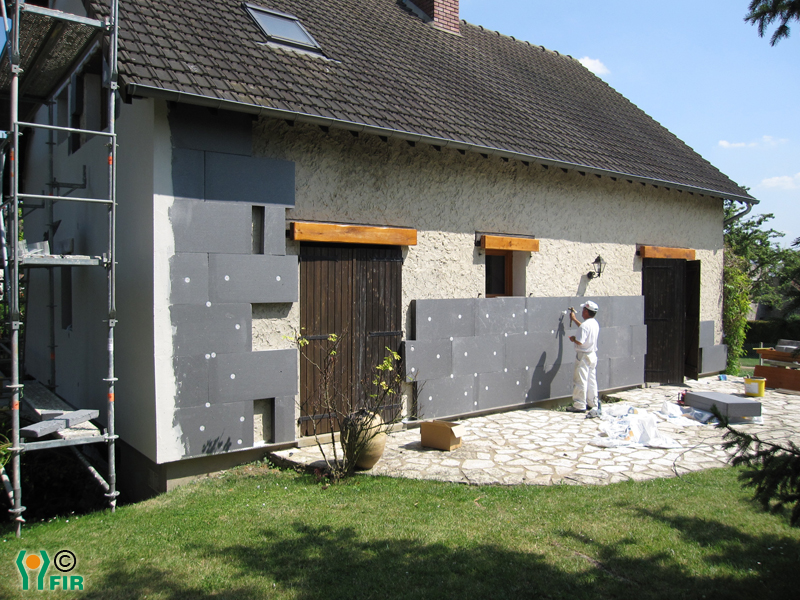 Isolation extérieure maison dans la Sarthe